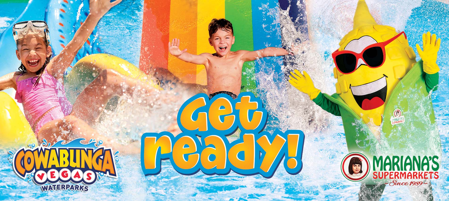 Get ready! Cowabunga vegas waterparks